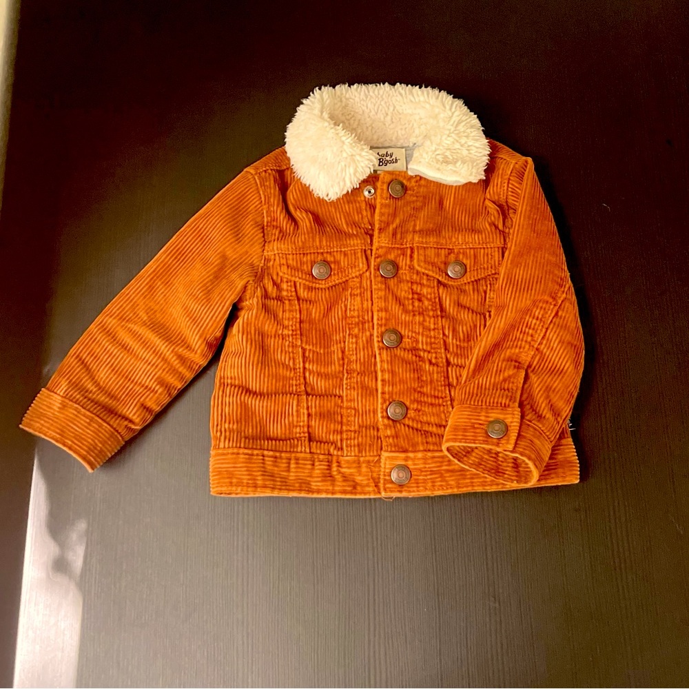 Osh-Kosh Corduroy Tan Jacket. Size 12 months.